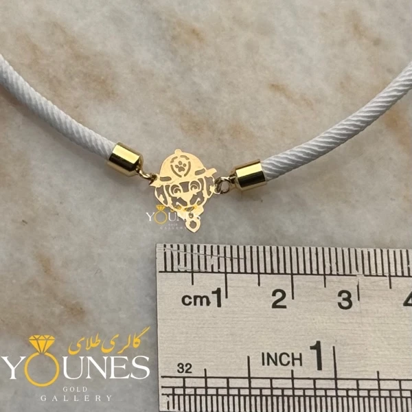 دستبند سگ نگهبان طلا لیزری